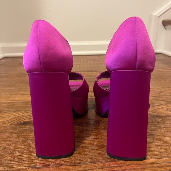 Barbie Chunky Platform Pink Heel - Picture 4 of 5
